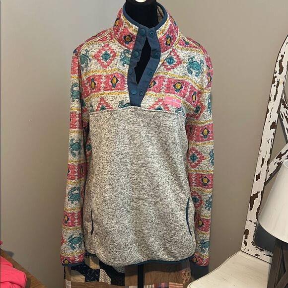 Simply Southern Multicolor Patterned  Sweater   C - Picture 1 of 6